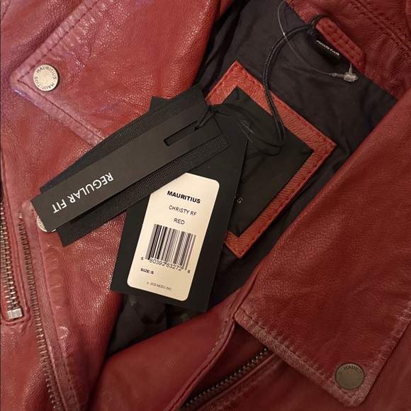 Mauritius Leather Christy Moto Jacket - Picture 8 of 10
